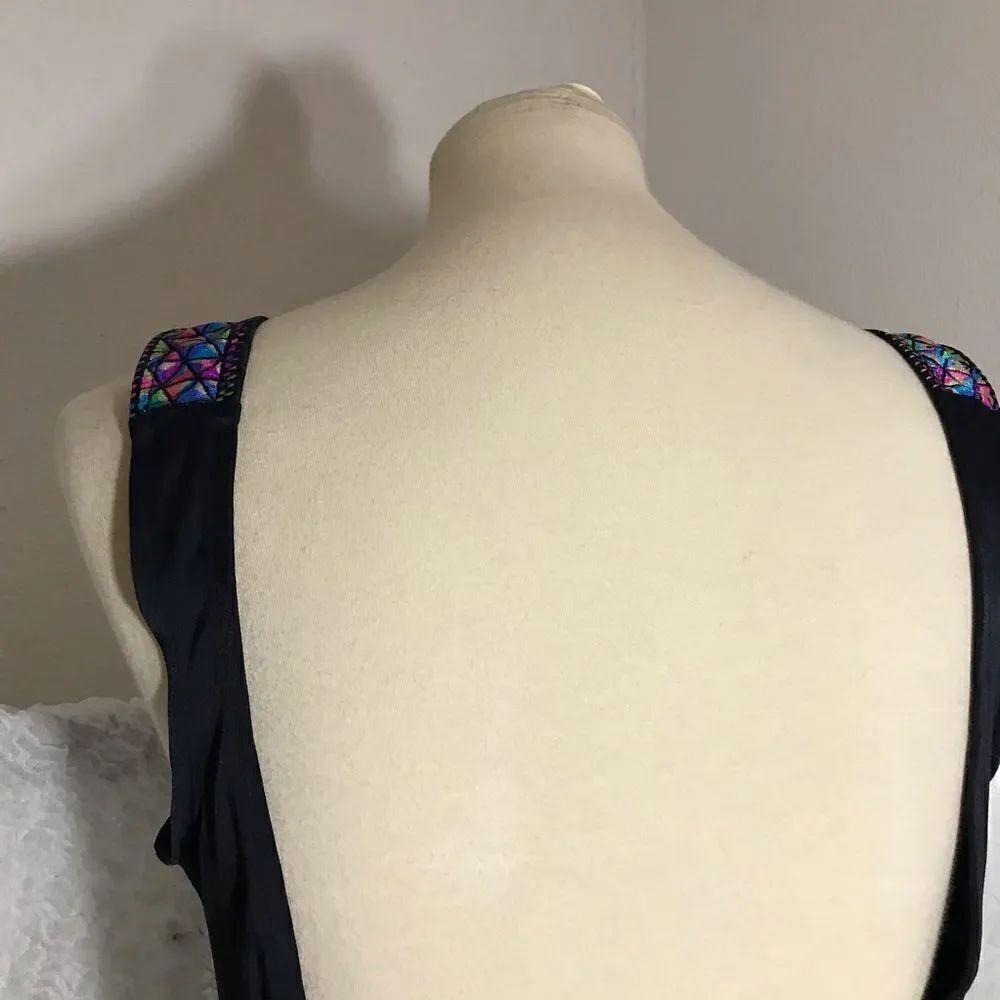 Cazimi Vtg Classics Black Swimsuit Size 36D - Picture 6 of 7